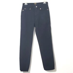 Stan Ray Slim Straight Fit Jeans Black High Rise 27 Waist